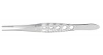 6-28XL Dressing Forceps, fluted handles, 5-1/2"serrated tips