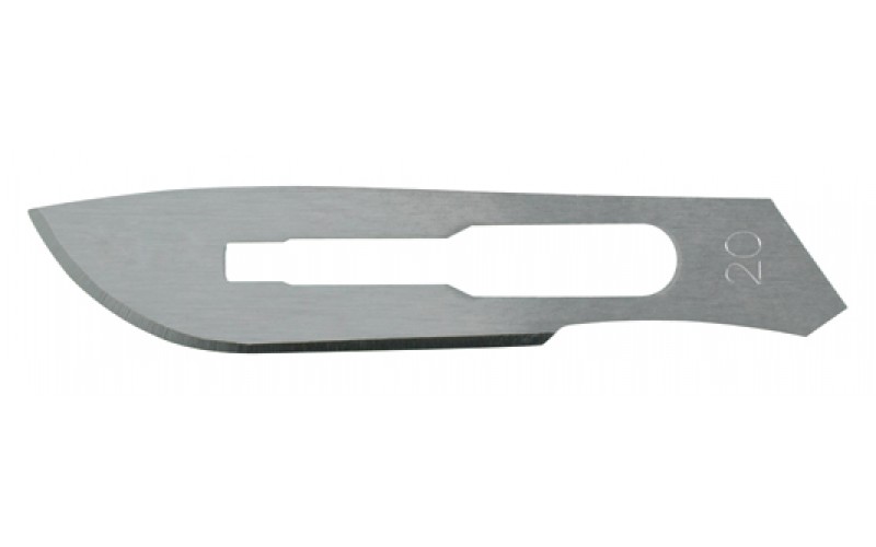 4-120 Carbon Steel Sterile Surgical Blades no. 20