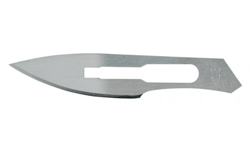 4-123 Carbon Steel Sterile Surgical Blades no. 23