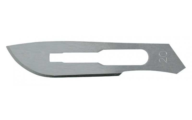 4-320 Stainless Steel Sterile Surgical Blades no. 20