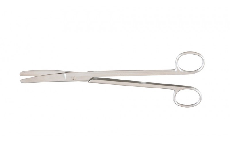 5-230 SIMS Scissors, 8" (20.3 cm), curved, blunt-blunt points