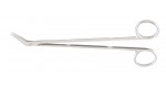 5-247  POTTS-SMITH Scissors, 7-1/2" (19.cm), angled on side 45 degrees 20 mm blades