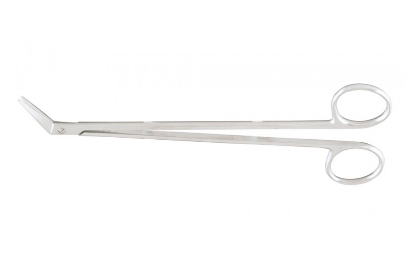 5-248 POTTS-SMITH Scissors, 7-1/2" (19.1 cm), angled on side 60 degres, 20 mm blades