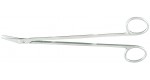 5-249A POTTS-SMITH Scissors, 7" (17.8 cm), delicate, angled on side 25degrees, 13 mm blades