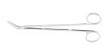 5-249B POTTS-SMITH Scissors, 7" (17.8 cm), delicate, angled on side 45degrees, 13 mm blades