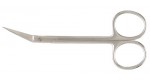 5-308  Iris Scissors, 4 1/2" (11.4cm), angled