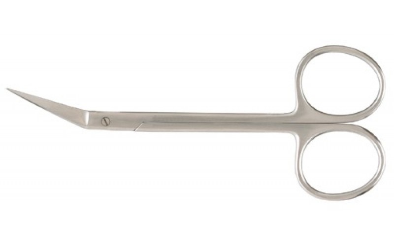 5-308  Iris Scissors, 4 1/2" (11.4cm), angled