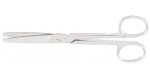 5-73 Standard Pattern Serratex Operating Scissors, straight, 5-1/2" 14 cm), one serrated edge, blunt-blunt points