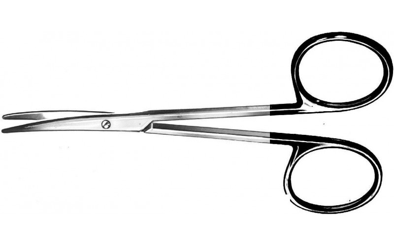 5-SC-284 SuperCut METZENBAUM Scissors, 4-1/2" Curved