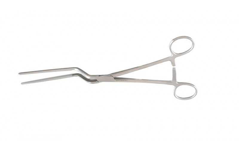 16-172 BRUNNER Intestinal Forceps, 9-1/2" (24.1 cm), longitudinal serrations