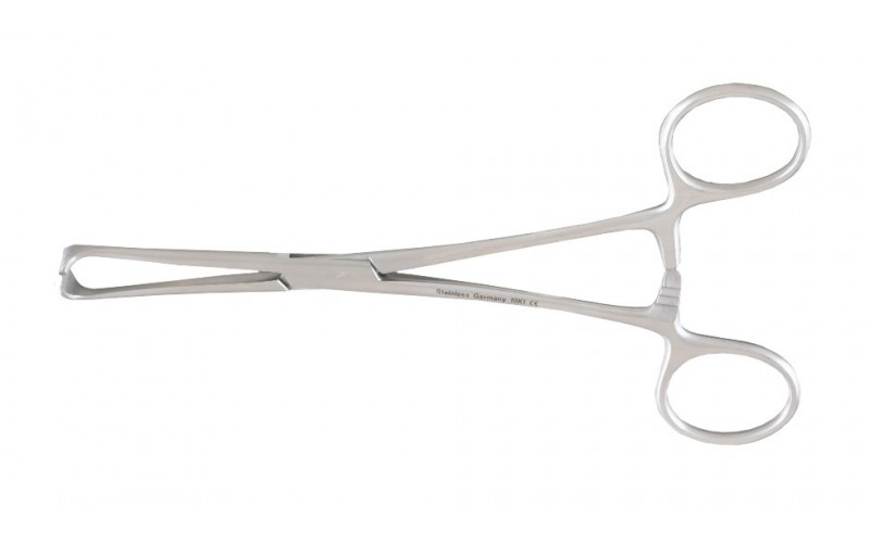 16-30 ALLIS-ADAIR Tissue Forceps, 6-1/2" (16.5 cm), 9 X 10 teeth