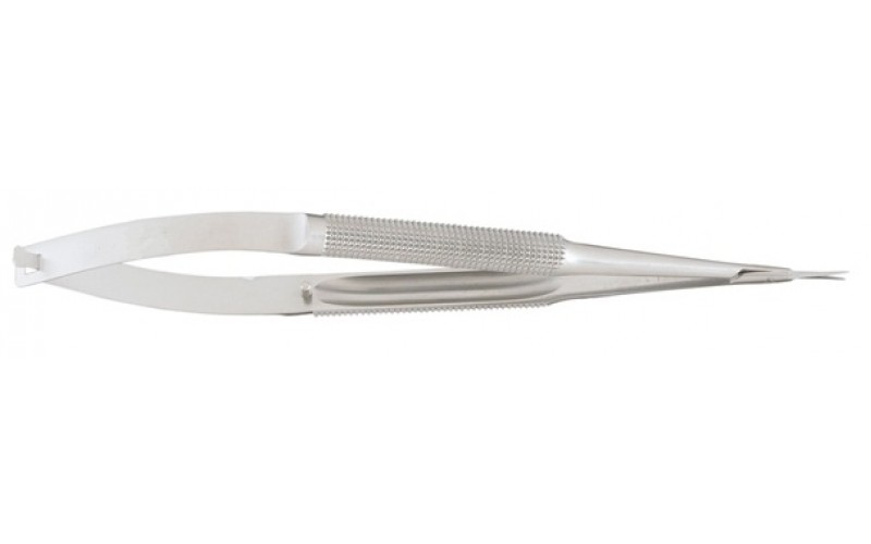 17-2150  Micro Surgery Scissors, sharp points, 6" (15.2 cm), straight, 6 mm blades, round handles.