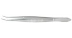 18-1111  BARRAQUER Cilia " Suture Forceps, 4-1/2" ,  5 mm