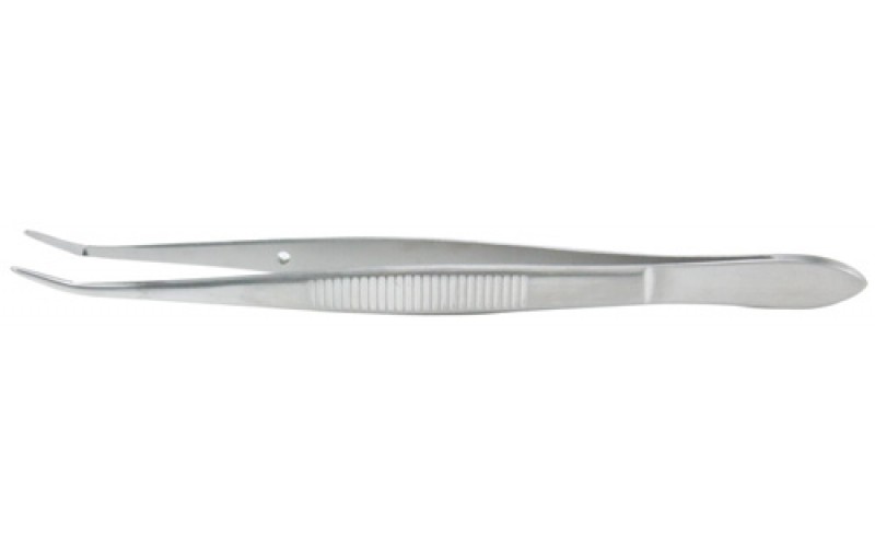 18-1111  BARRAQUER Cilia " Suture Forceps, 4-1/2" ,  5 mm