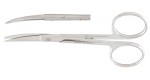 18-1426 KNAPP Iris Scissors, 4" (10.2 cm), curved, sharp/blunt points.