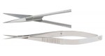 18-1510 NOYES Iris Scissors, 4-1/2" (11.4 cm), straight, sharp/sharp points. 