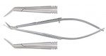 18-1558 CASTROVIEJO Corneal Scissors, 4" (10.2 cm), right, for microsurgery, 6 mm blades