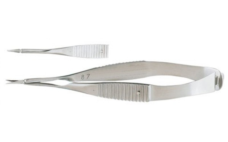 18-1620 VANNAS Capsulotomy Scissors, 3-1/4" (8.3 cm), straight, extra delicate sharp points.