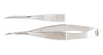 18-1626 MCPHERSON-VANNAS Micro Iris Scissors, 3-1/4" (8.3 cm), Curved, sharp points. 