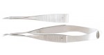 18-1631 Micro VANNAS Scissors, 3-1/4" (8.3 cm), curved, ultrafine blades.