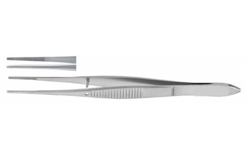 18-780 Eye Dressing Forceps, 4"straight