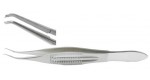 18-883 WANGENSTEEN Tissue Forceps, 9" rounded jaws with fine cross serrations.