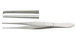 18-904 O'BRIEN Fixation Forceps, 4" (10.2 cm), delicate, 1 X 2 teeth, 0.9 mm wide, angled forward
