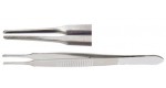 18-964 MCCULLOUGH Utility Forceps, 4",cross serrated tips, 1.5 mm.