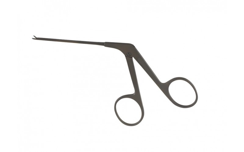 19-2150-B   BELLUCCI Micro Ear Scissors, 2-3/4" (7 cm) shaft, 4 mm blades, Ebony finish.