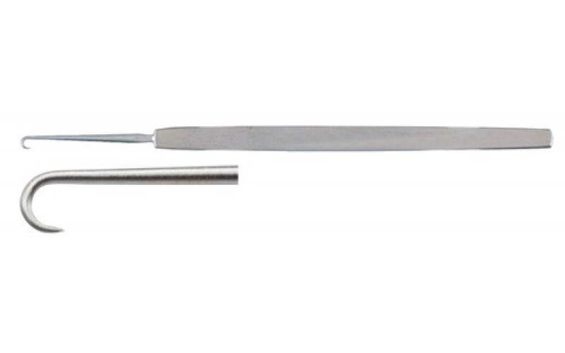 21-152 Skin Hook, 4-3/4" (12.1 cm), sharp prong, 2 mm diameter
