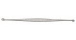 21-321 MARTINI Bone Curette, 5-1/2", double ended, 4 mm & 5 mm round cups.