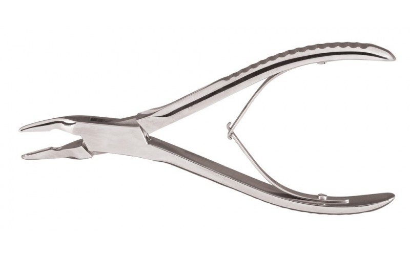 22-480 BLUMENTHAL Oral Surgery Rongeur, 6" (15.2 cm), beaks at 30 degree angle.