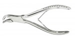 22-482 BLUMENTHAL Oral Surgery Rongeur, 6" (15.2 cm), beaks at 90 degree angle.