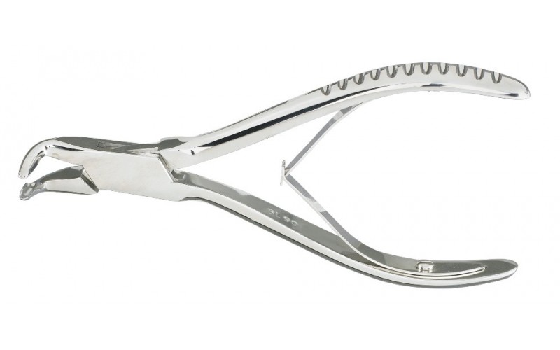 22-482 BLUMENTHAL Oral Surgery Rongeur, 6" (15.2 cm), beaks at 90 degree angle.