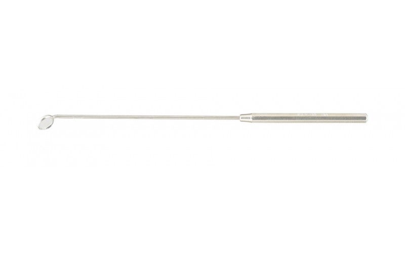 23-6-1 Laryngeal Mirror size 1, boilable, with octagon threaded handle, 16mm.