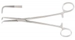 25-836  KANTROWITZ Thoracic Forceps, 7-1/2", delicate right angle jaws.