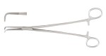 25-837  KANTROWITZ Thoracic Forceps, 9-1/2", delicate right angle jaws.