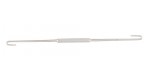 28-140 BARR Crypt Hook, 10" (25.4 cm), short & long hook ends