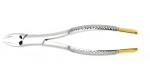 DEF150STC   150STC Childrens Extracting Forceps, serrated, carbide beaks.