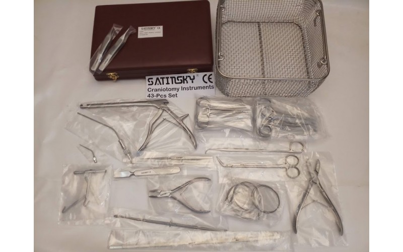 SET-590701 Craniotomy Surgery Instruments 43pcs set