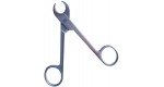VI-821902 White Toe Nail Scissors Stainless steel