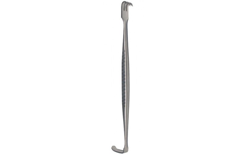 VI-823002 Senn-Mueller Retractor - Curved head 7"