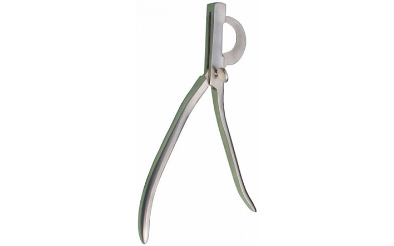 VI-823602 Castration Extra crushing area 12", w/extra, stainless steel